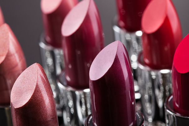 Lipsticks In A Row - Valokuva, kuva
