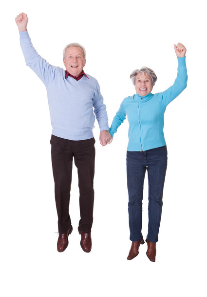 Portrait Of Senior Couple Dancing - Photo, Image