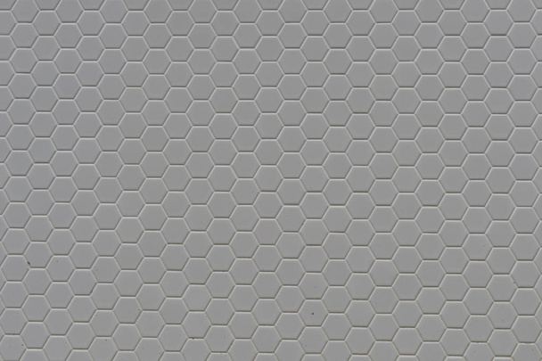 Ένα απλό λευκό μοτίβο υφή του εξάγωνα ως φόντο - Φωτογραφία, εικόνα