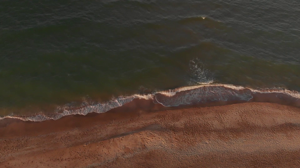 vista aérea da praia - Filmagem, Vídeo