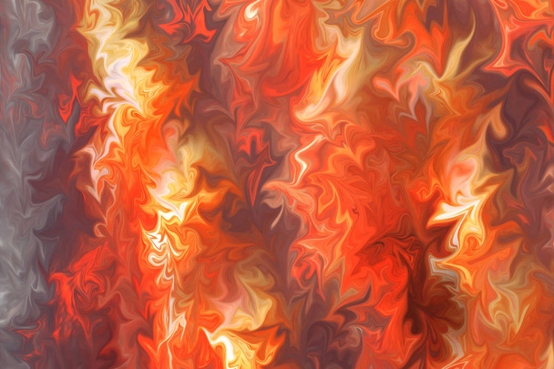 Thanksgiving background, bright colorful abstract texture. Hot fiery orange yellow background - Фото, зображення