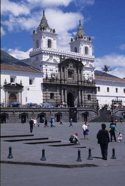 Σαν Φρανσίσκο εκκλησία στο Κίτο - Ισημερινός - Φωτογραφία, εικόνα
