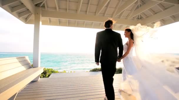 Привлекательная свадьба на острове Сансет
 - Кадры, видео