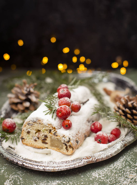 Homemade Christmas fruit cake - Valokuva, kuva