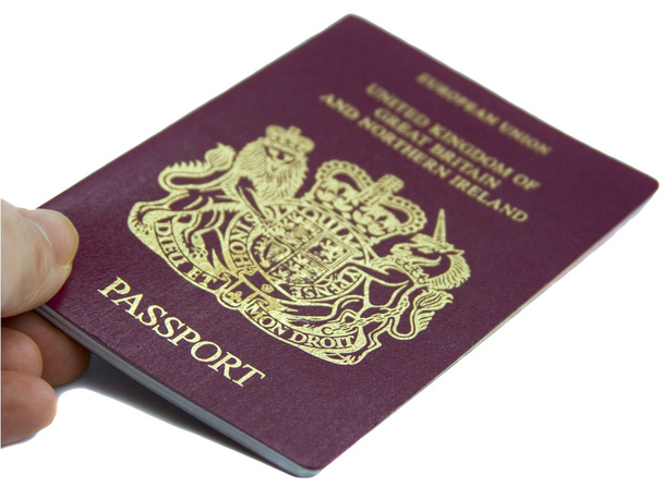 Brits paspoort - Foto, afbeelding