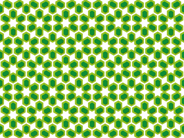 fondo o patrón abstracto de papel con una flor hexagonal estilizada
 - Foto, imagen