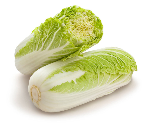 sliced chinese cabbage isolated - Photo, image