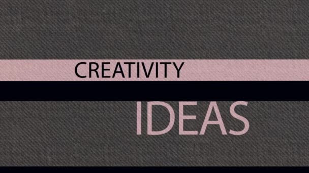 Concepts de créativité
 - Séquence, vidéo