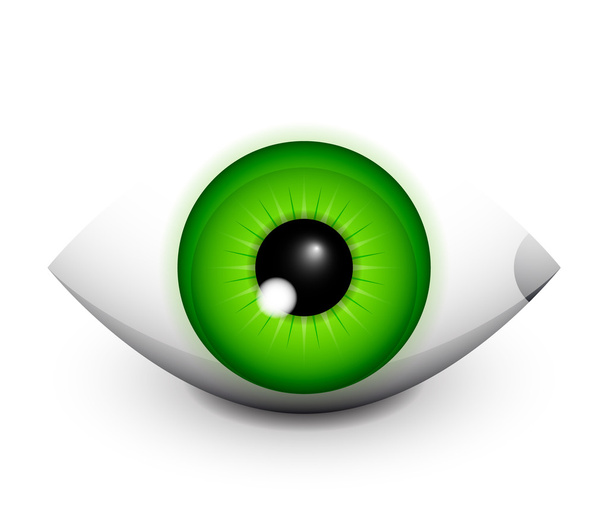 Hi-tech eye concept icon design - Vector, Image