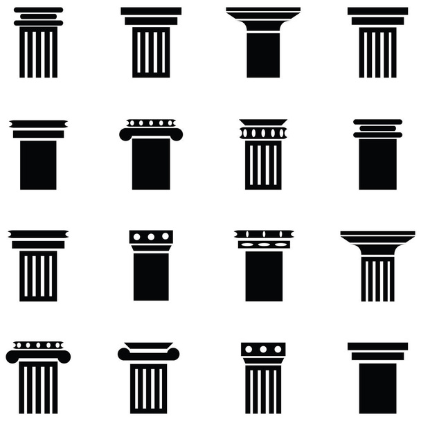l'icona della colonna impostata
 - Vettoriali, immagini