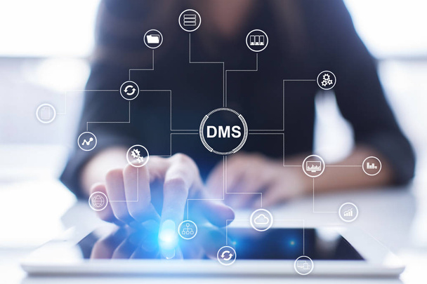 DMS Estructura del sistema de gestión de datos. Flujo de documentos y almacenamiento de información
. - Foto, imagen