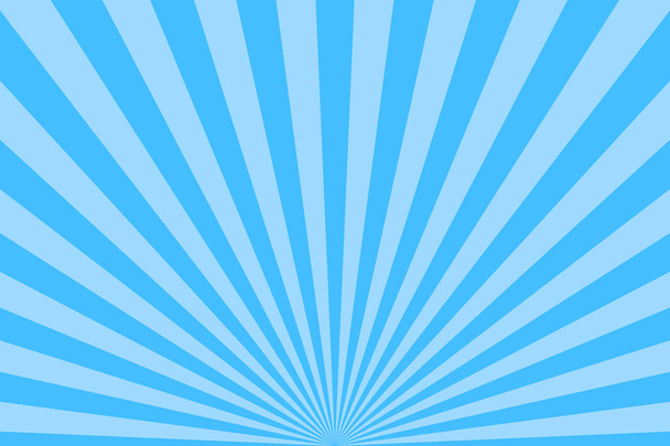 Azul abstrato raios de sol vetor fundo
 - Vetor, Imagem