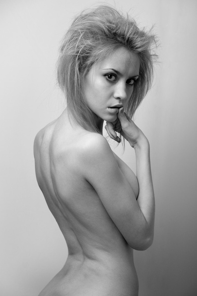Nude elegant girl. - Photo, image