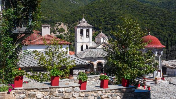 Antico Monastero di Timiou Prodromou San Giovanni Battista vicino alla città di Serres, Macedonia Centrale, Grecia
 - Foto, immagini