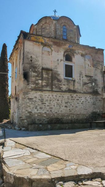 Αρχαία Μονή του Τιμίου Προδρόμου Αγίου Ιωάννη του Προδρόμου κοντά στην πόλη των Σερρών, Μακεδονία, Ελλάδα - Φωτογραφία, εικόνα