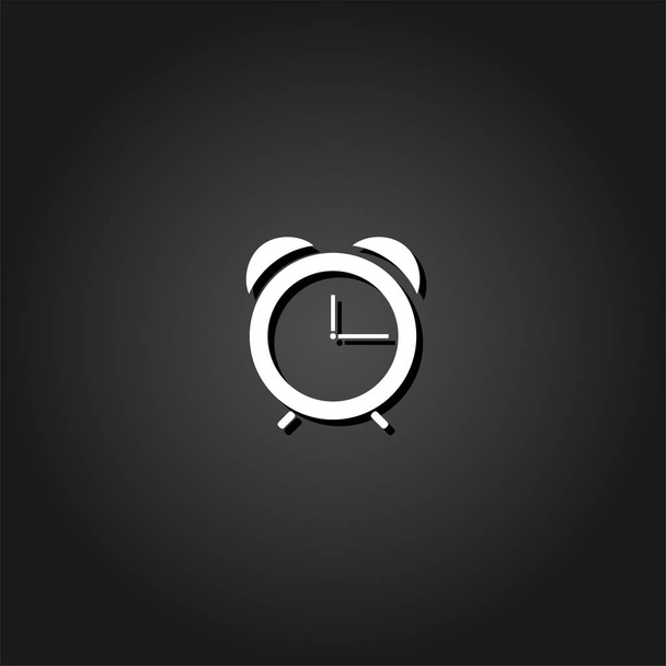 Clock icon flat - Vector, Image