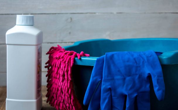 gants pour nettoyer le chiffon nettoyant chiffon
 - Photo, image