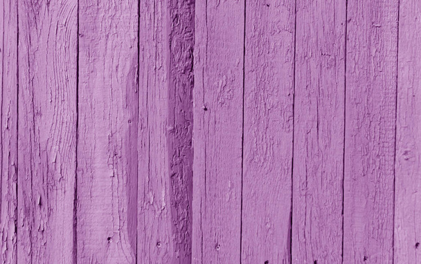 Old wooden wall in purple color. Abstract background and texture for design. - Foto, Bild
