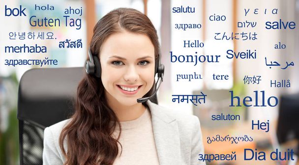 translator over words in different languages - Φωτογραφία, εικόνα