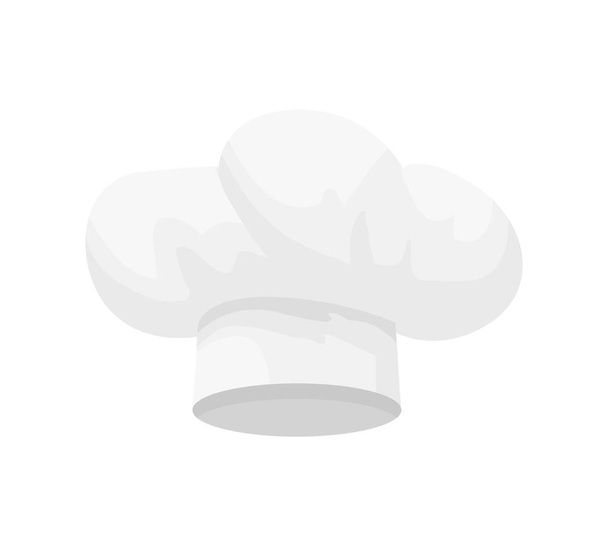 Chapéu de Chef, Boné de cozinha, Ícone de vetor desenhado à mão
 - Vetor, Imagem