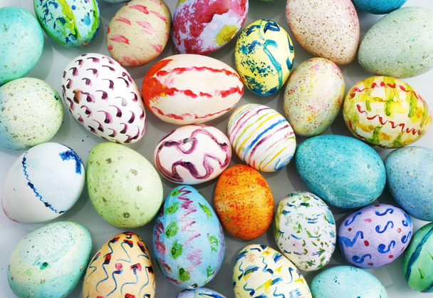 Díszített húsvéti tojás - Fotó, kép
