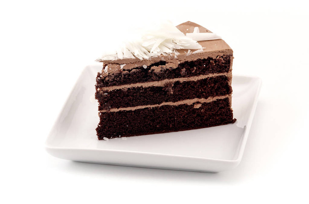 Delicious chocolate cake, Sweet Chocolate cake slice - Foto, immagini