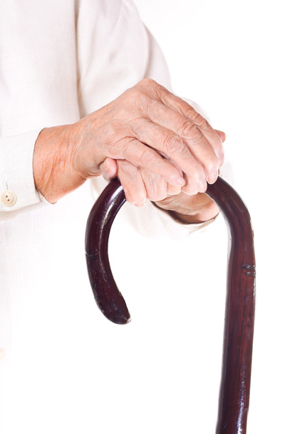 Hand of old woman - Fotó, kép