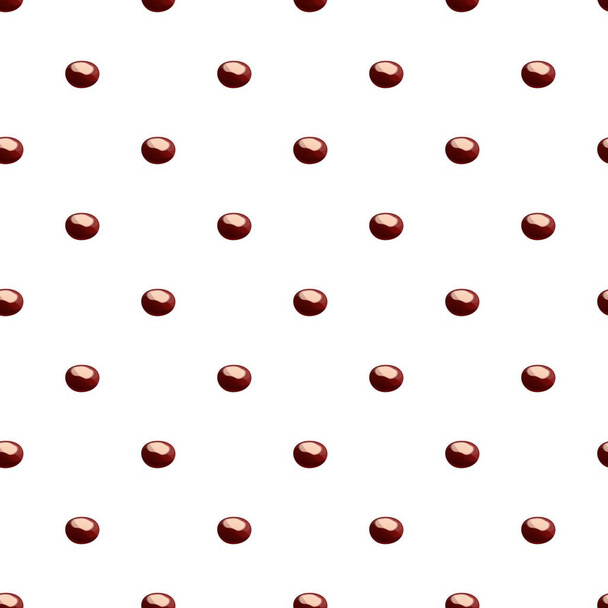 Chestnut pattern seamless vector - Vetor, Imagem