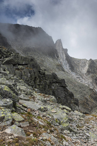 Landscape from Hiking Route to climbing a Musala peak, Rila mountain, Bulgaria - 写真・画像