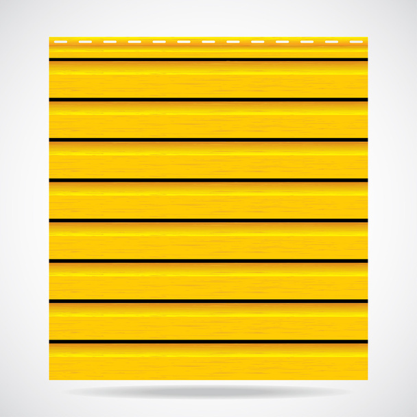 Siding texture panel gold color - Vector, imagen