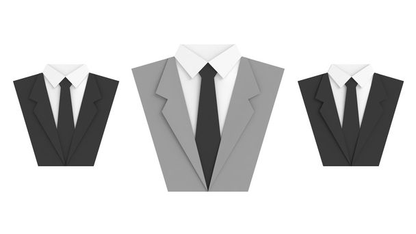 three suit - Photo, Image