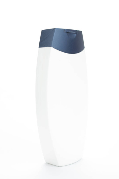 Shampoo bottle on white background - Foto, Imagen