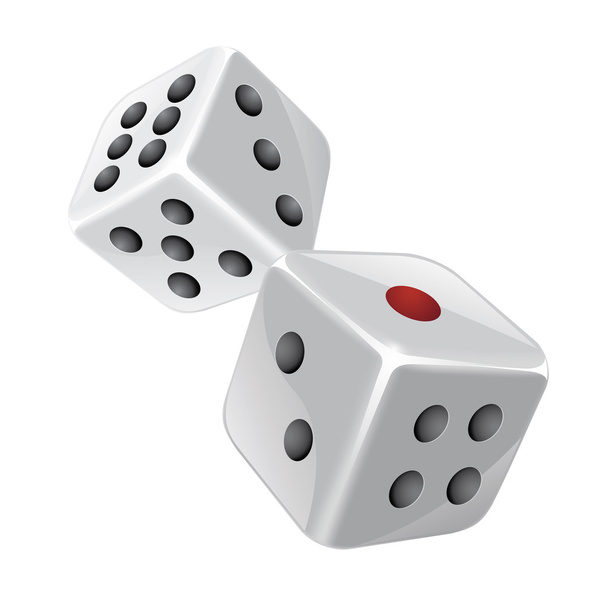 Dices vector illustration. - Vector, Image