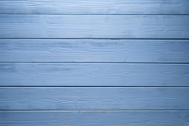 Blue wooden wall background - Φωτογραφία, εικόνα