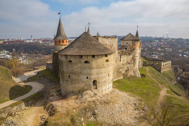 Kamianets-Podilskyi castle on the west of Ukraine - Photo, Image