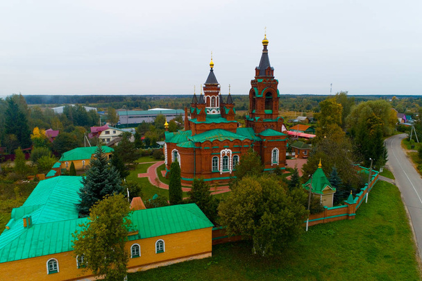 Church of the Holy Great Martyr Catherine. The village of Rakhmanovo. - Φωτογραφία, εικόνα