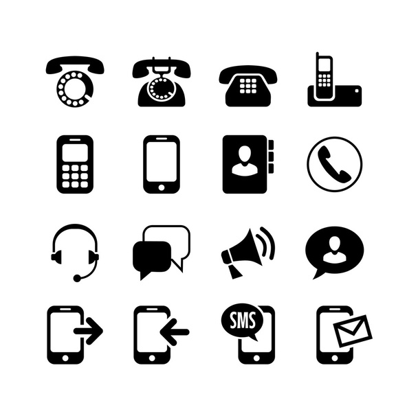 Set 16 icone. Idrofonia
 - Vettoriali, immagini