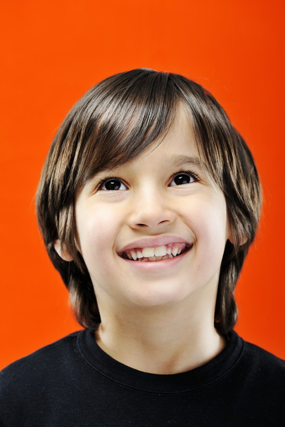 Closeup portrait of kid - Фото, изображение