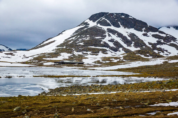 beautiful landscape of national park Jotunheimen, Norway - Fotó, kép