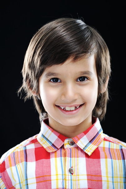 Closeup portrait of kid - Foto, Imagem