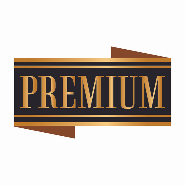 Abstract premium label - Вектор, зображення
