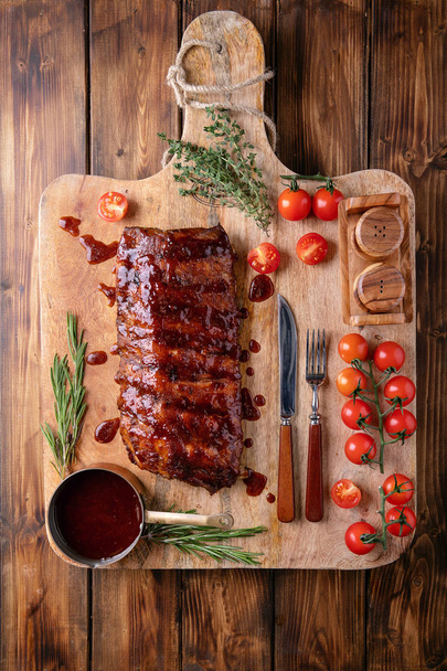 Home made pork ribs - Foto, Imagen