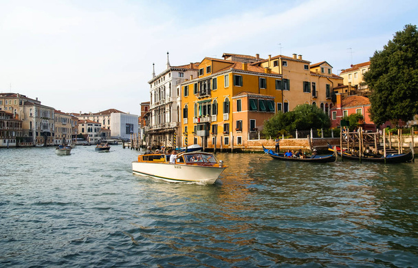 Image of picturesque chanels of Venice, Italy - Fotó, kép