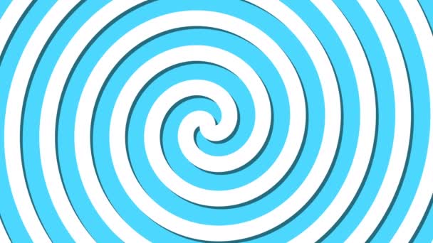 Abstract spiral lines, computer generated background, 3D rendering background, cartoon style - Footage, Video