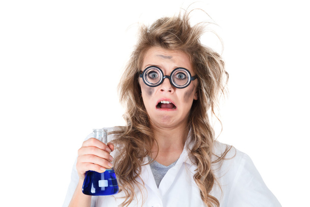 Crazy chemist - Foto, Imagen