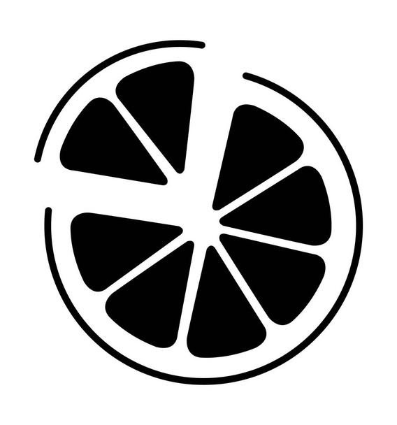 Помаранчева ікона Векторна ілюстрація ізольована на білому
  - Вектор, зображення