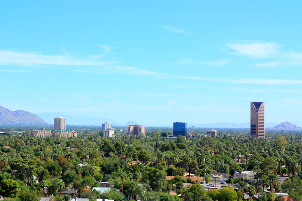 Vue aérienne de la vallée de Phoenix, AZ
 - Photo, image