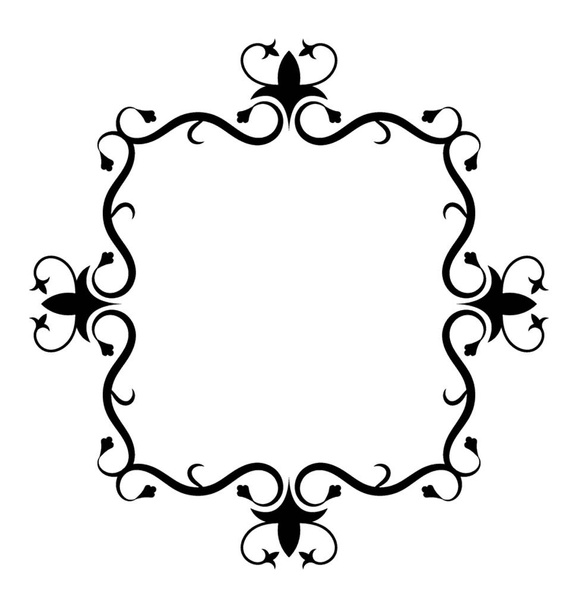 Design de ícone de linha de moldura antiga
  - Vetor, Imagem
