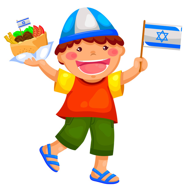 Israeli gamin
 - Vecteur, image