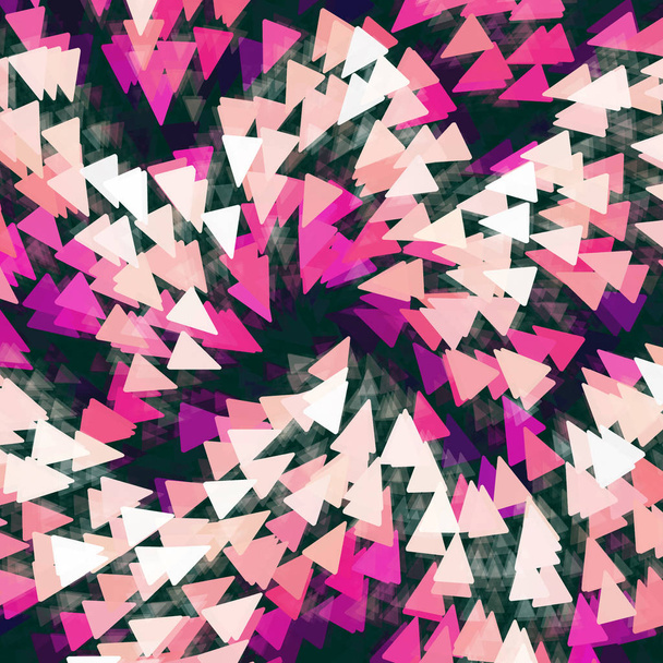 abstrakte Dreiecke, nahtloser Hintergrund - Foto, Bild